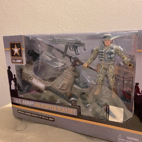 United States Army Helicopter Play Set - Picture 9 of 9
